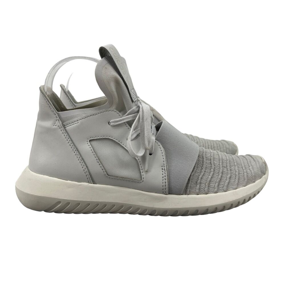 Adidas Tubular Defiant Sneakers Womens 6.5 White Athletic Lifestyle Shoes